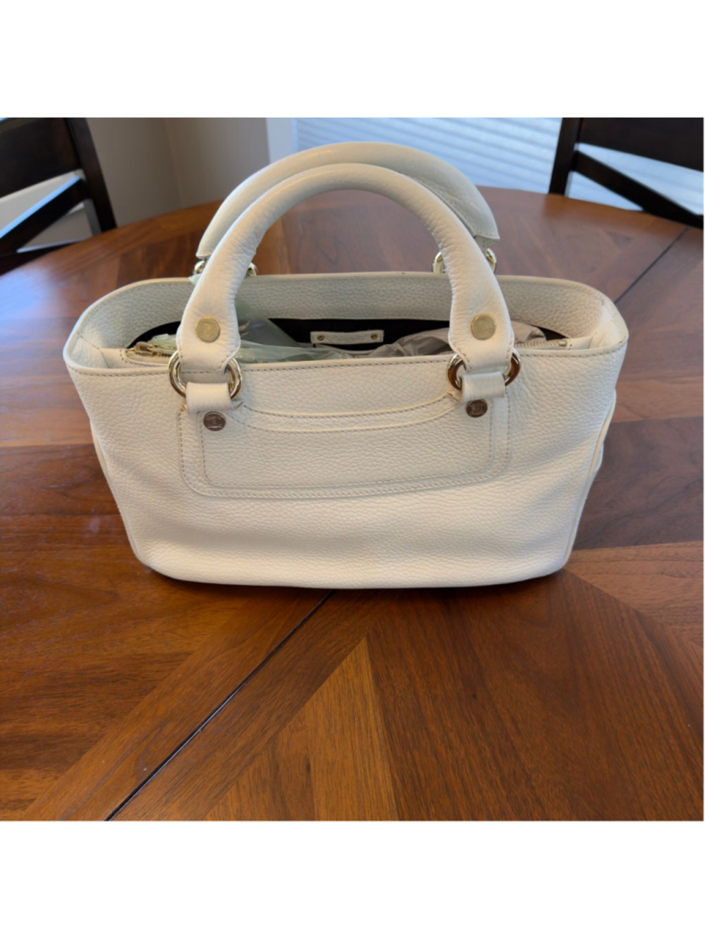 Women's Celine Bougie Handbag White SKU778